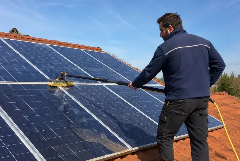 Nettoyage et entretien de panneaux solaires à Bannières