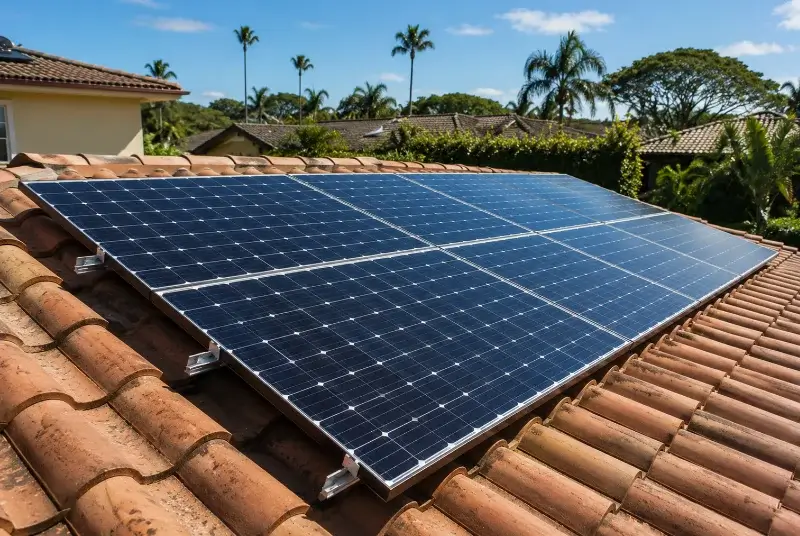 Installation de panneaux solaires à Bannières